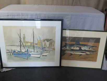 HUMBLOT Robert, 1907-1962

Poissons et Vue...