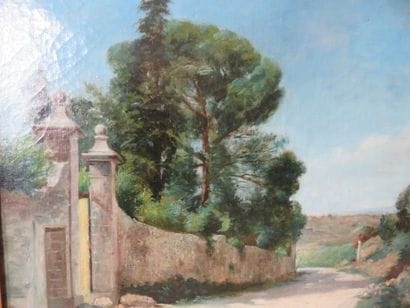 FABRE Albert, XXe siècle

L'Entrée du parc

Huile...