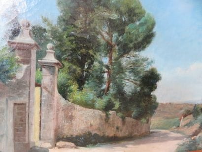 FABRE Albert, XXe siècle

L'Entrée du parc

Huile...