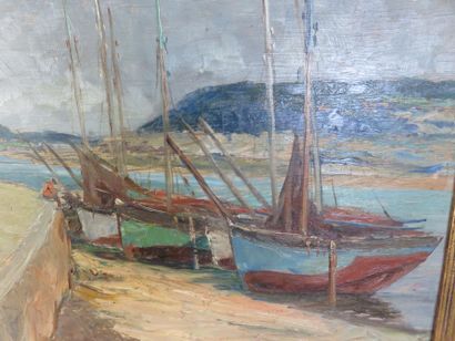 CANET Marcel, 1875-1959

Bateaux de pêche...