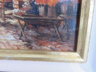 KATZ H., XXe siècle

Le marché aux fleurs

Huile...