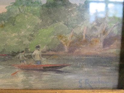 RAMBAUD

Balade en barque

Aquarelle

8.5x19.5...
