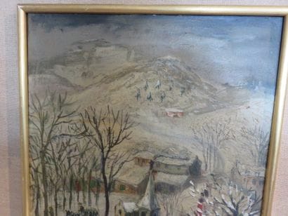 RAFFY LE PERSAN Jean, 1920-2008

Village...