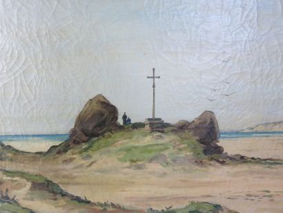 JALET J.

Plage à marée basse, 1900

Huile...