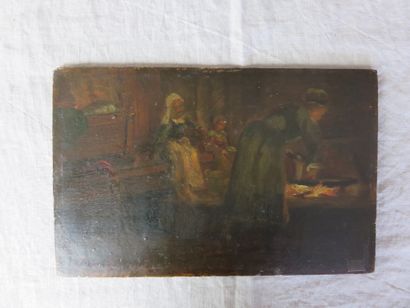 MENARD Victor, 1857-1930

Scène d'intérieur...