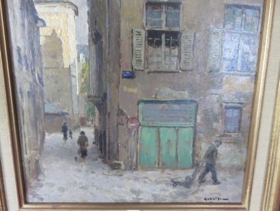 GOBAILLE Jean, 1895-1969

Au coin de la rue...