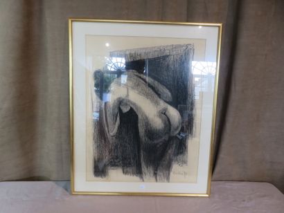 ROUDNEFF Georges, né en 1933

Nu féminin

Fusain,...