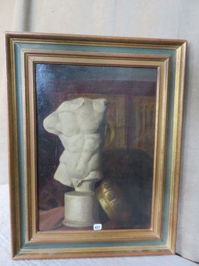 CHAPEAU M.

Buste à l’Antique

Huile sur...