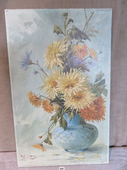FOURNIER, fin du XIXe siècle

Vase de dahlias...