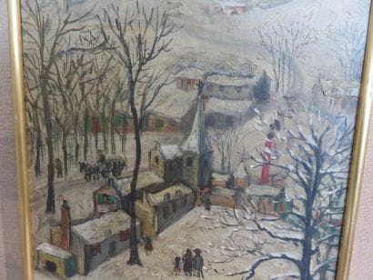 RAFFY LE PERSAN Jean, 1920-2008

Village...