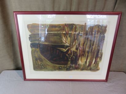 GUERRIER Raymond, 1920-2002

Barque échouée

Lithographie...
