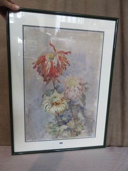 GIBLAT Marg.

Fleurs épanouies

Aquarelle,...