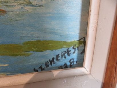 SZEKERES

Italia Siracùsa, 1938

Huile sur...