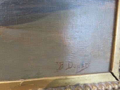 DUPART B. ou J-B ?

Roses au vase bleu

Huile...