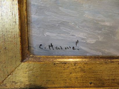 HARMEL, XIXe siècle

Port animé

Huile sur...