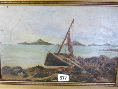 Ecole du début du XXe siècle

Bateau échoué...