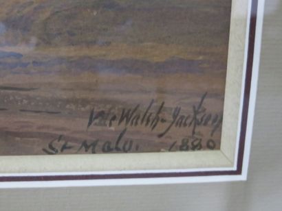 de WALSH-JACKSON Victor, XIXe siècle

Saint-Malo,...