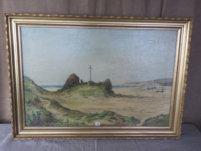 JALET J.

Plage à marée basse, 1900

Huile...