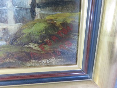FORTON A.

Pêcheuses de crevettes, 1890

Huile...