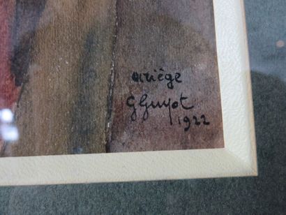 GUYOT Georges, 1885-1973

Moulin à eau, Ariège,...