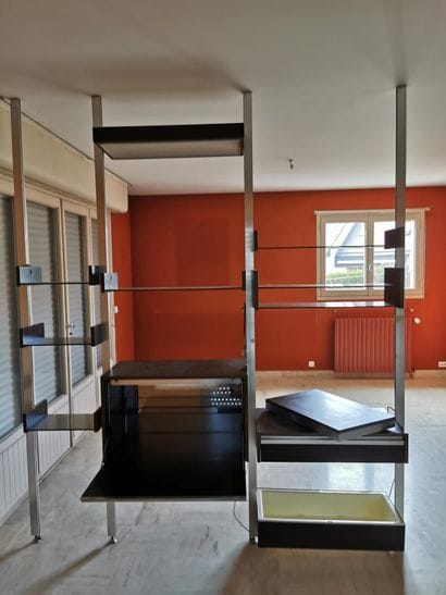 ROCHE BOBOIS - Etagère de milieu composée...