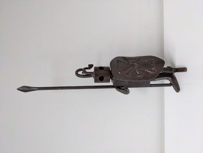 Jean Pierre AUGIER - Chevalier croisé. Sculpture...