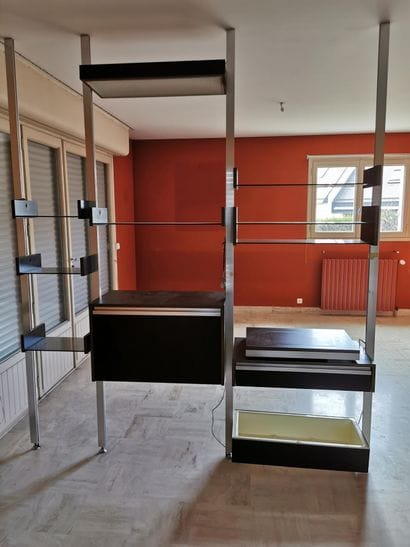 ROCHE BOBOIS - Etagère de milieu composée...