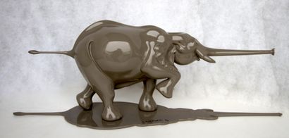 Bernard CONFORTI - Eléphant, 2009. Sculpture...