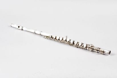 Flute by L.L.LEBRET PARIS , silver plated...