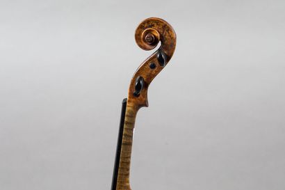 Interesting French made 4/4 violin of the...