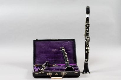 A pair of Boehm BUFFET-CRAMPON system clarinets...