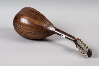Mandolin bearing the label, PASQUALE FEBRARO...