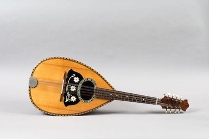 Very nice and rare mandolin with the label,...