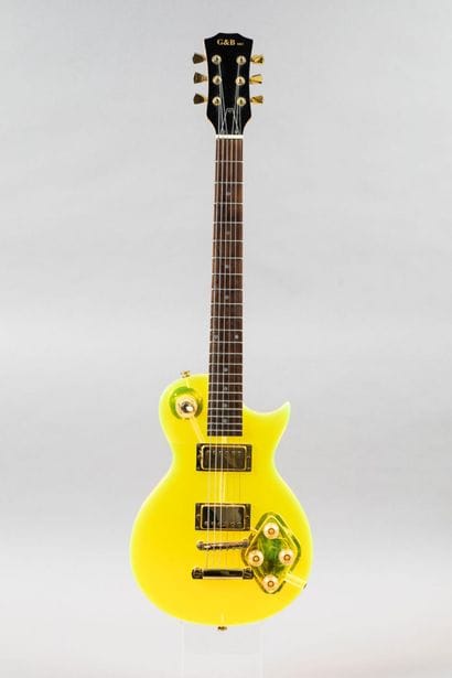 Solid body electric guitar brand G B SH3,...