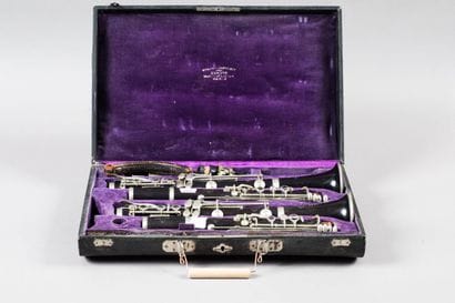A pair of Boehm BUFFET-CRAMPON system clarinets...