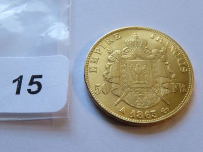 Gold coin - France - Faux 50 Francs Napoleon...