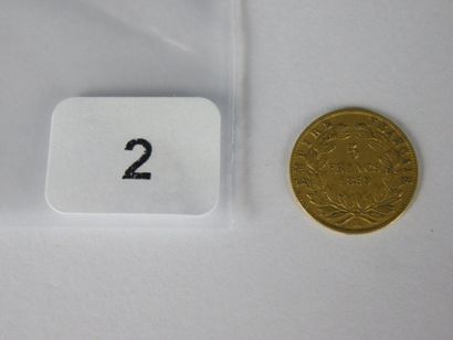 Gold coin - France - 5 Francs Napoleon III,...