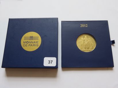 Gold coin Euros - France - 1000 Euros Hercules...