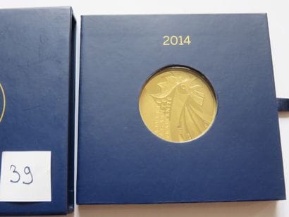 Gold Euro coins - France - Lot of 2 x 1000...