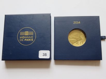 Gold coin Euros - France - 1000 Euros Rooster...
