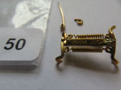 Gold - 2,05 g gold 750 thousandths (Brooch...