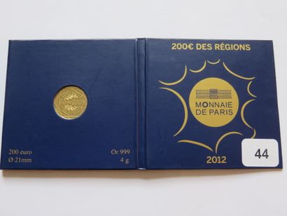 Gold coin Euros - France - 200 Euros des...
