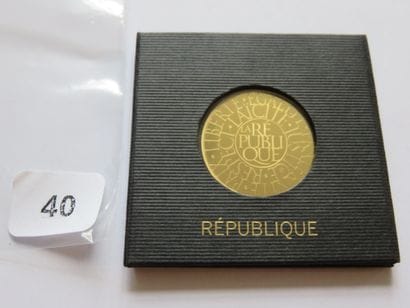 Gold coin Euros - France - 500 Euros Republic...