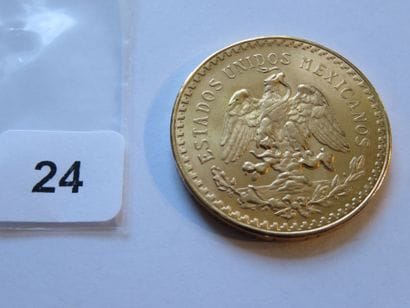 Gold coin - Mexico - 50 Pesos 1945 TTB+ ...
