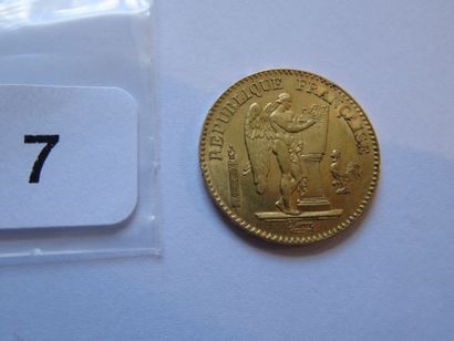 Gold coin - France - 20 Francs Génie IIème...