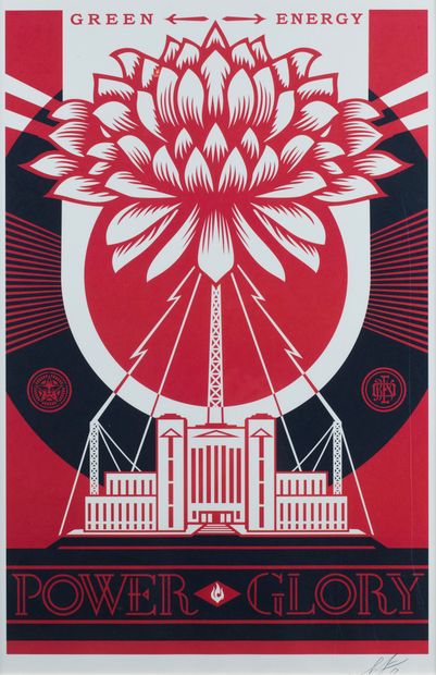 OBEY

Green Power, 2017 

Lithographie offset...