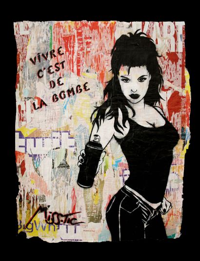 MISS TIC 

Vivre c est de la bombe, 2021

Tirage...