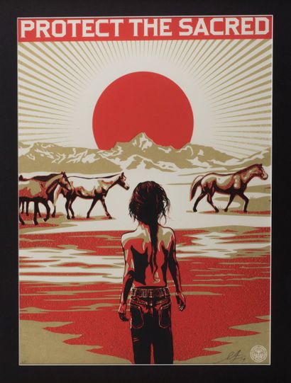 OBEY 

Protect the Sacred, 2014

Sérigraphie...