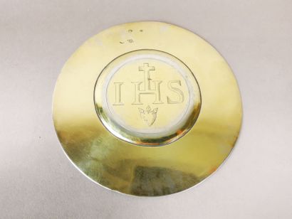 PATENE en argent doré. PARIS, Antoine-Henry...