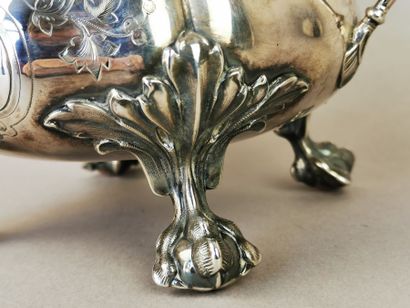 POT A SUCRE en argent. PARIS, Charles HARLEUX,...
